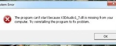 找不到x3daudio1_7.dll怎么办-找不到x3daudio1_7.dll的解决办法用熟了，分享几个顺手的小技巧
