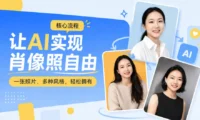 保姆级教程！教你轻松用AI实现肖像照自由！