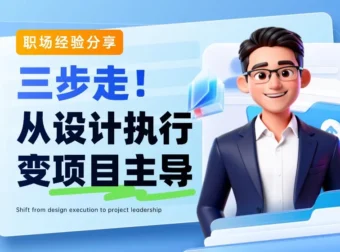 从设计执行变项目主导!揭秘大厂高手主动赋能业务的3个关键步骤