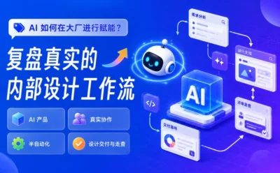 大厂如何用AI提效？揭秘真实的内部设计工作流！