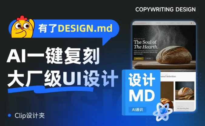 有了DESIGN.md，让AI一键复刻大厂级UI设计！
