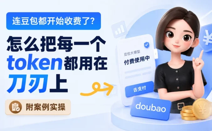 连豆包都收费了？掌握这7招，花最少的Token办最多的事！