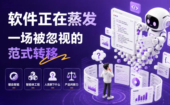 前特斯拉AI负责人:软件正在蒸发,普通人该怎么办?