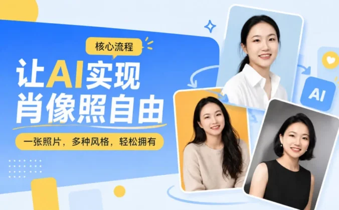 保姆级教程!教你轻松用AI实现肖像照自由!