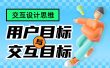 3个章节帮你掌握用户目标与交互目标