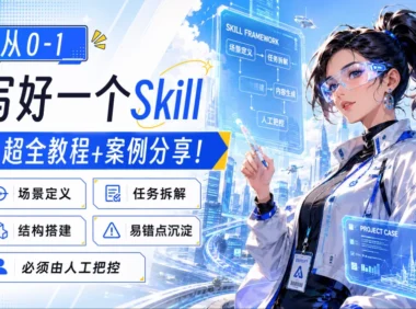 如何从零开始写好一个Skill？保姆级教程+实战案例来了！