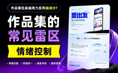 作品集包装越用力反而越减分？问题出在这里！