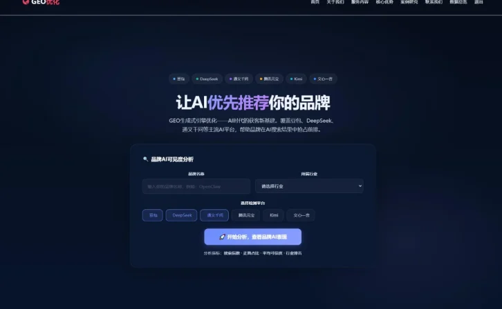 GEO优化系统源码-GEO优化系统功能+部署完整整理版