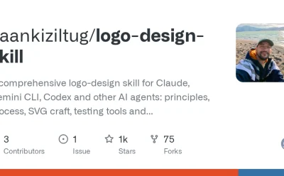 把 Claude 变成 Logo 设计师:开源 logo-design-skill 部署与实测指南