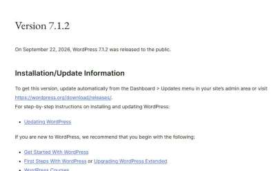 WordPress 7.1.2 安全更新详解:页面模板漏洞修复与站长升级清单