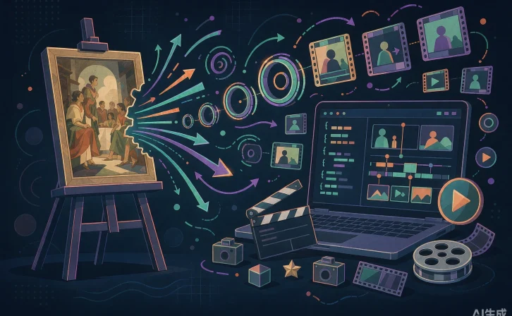 huashu-art-motion实测:把名画写成会动的代码